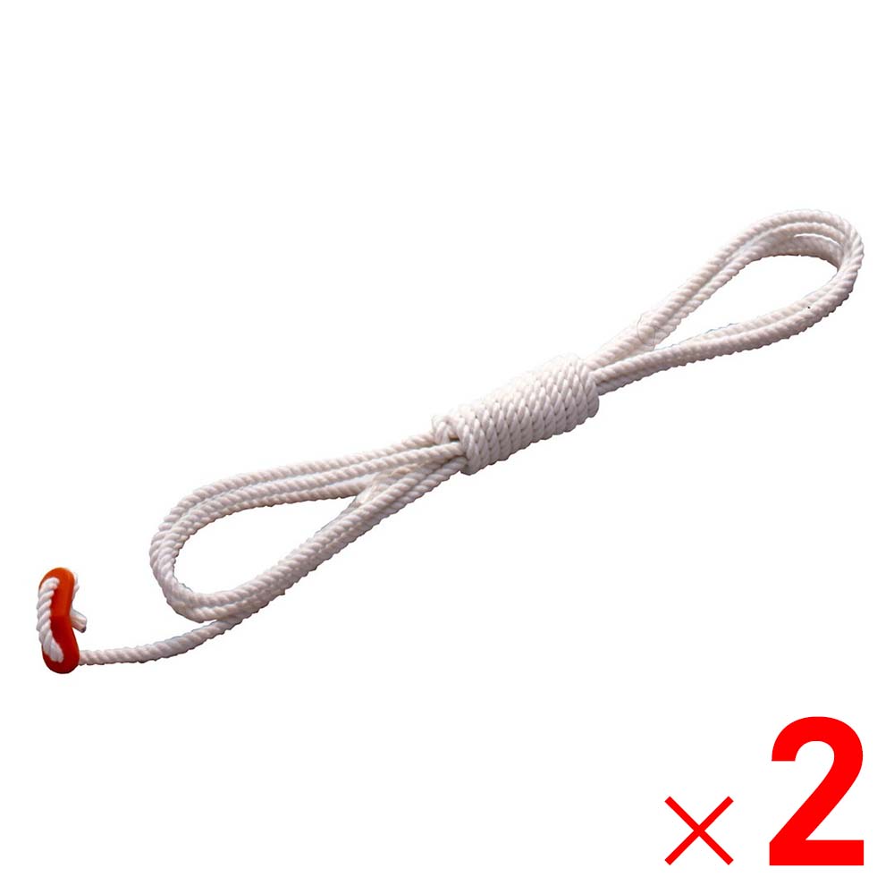 キャプテンスタッグ テント用自在付ロープ 350cm 2本組 UA-4531