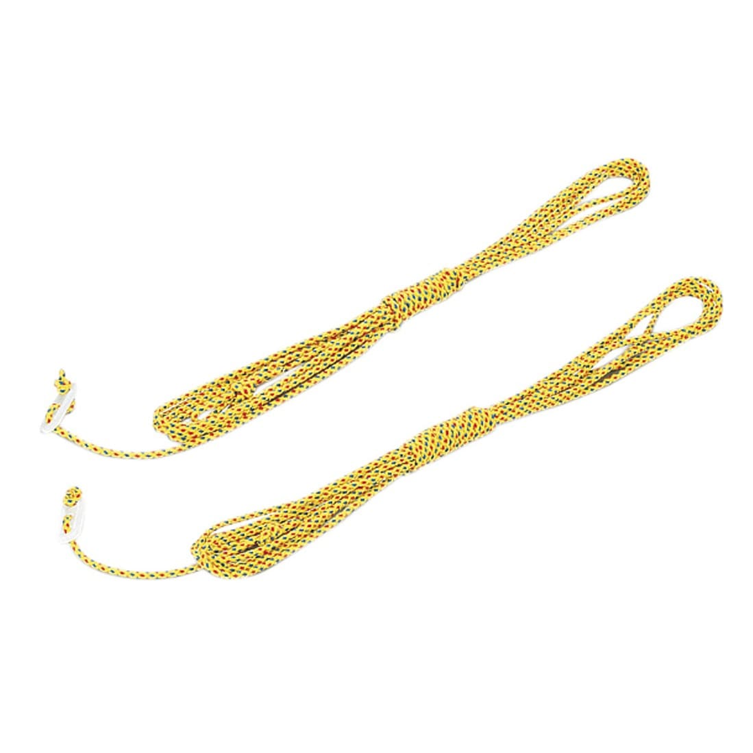 キャプテンスタッグ 自在付カラーロープ φ3.5mm×450cm 2本組 イエロー UA-4534