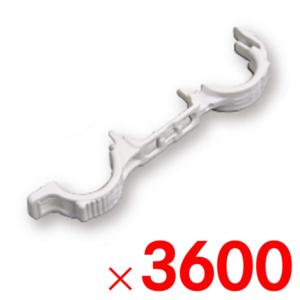 【送料無料】シーム しちゅうキャッチ11白 支柱径11ミリ用 S11W-300 3600個 ケース販売 【メーカー直送・代引不可・置配不可】