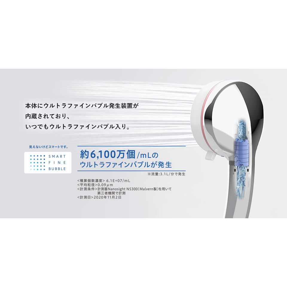 【送料無料】サンエイ SANEI ファインバブルミストシャワー mitos PS3063-81XA