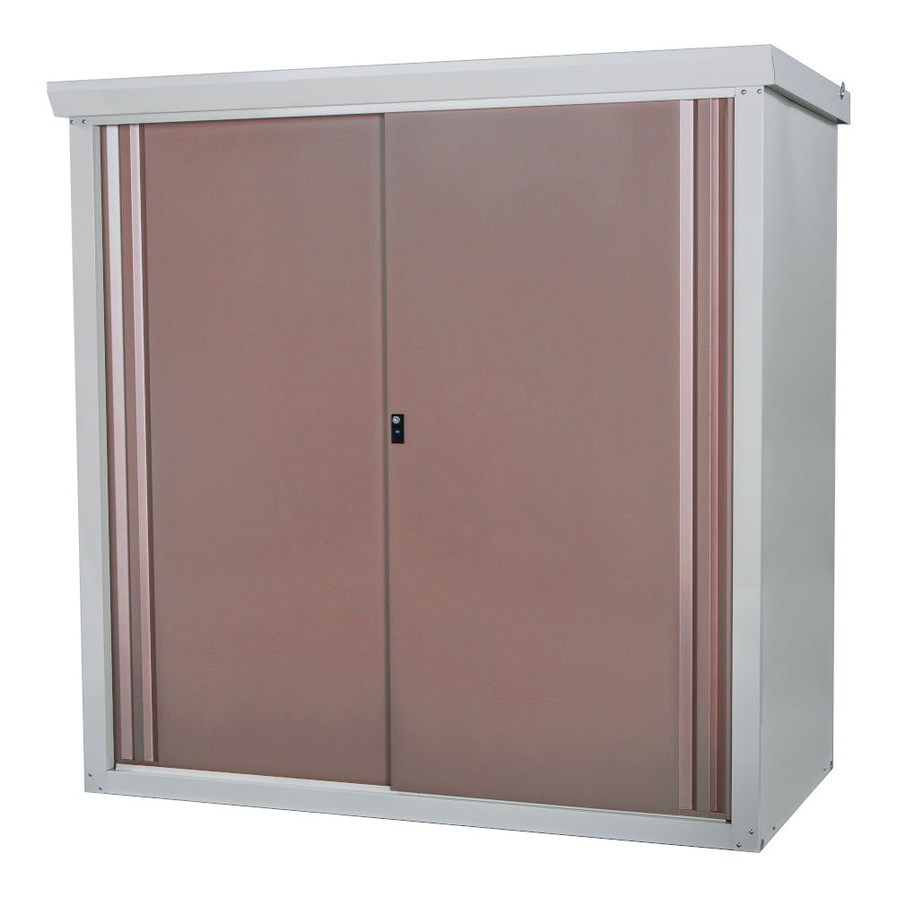 【送料無料】グリーンライフ ファミリー物置 ダシーレ 1515 ピンク SRM-1515PI 【メーカー直送・代引不可・置配不可】