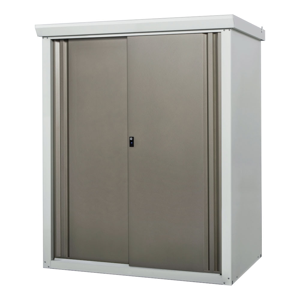 【送料無料】グリーンライフ ファミリー物置 ダシーレ 1215 チタングレー SRM-1215TGY 【メーカー直送・代引不可・置配不可】