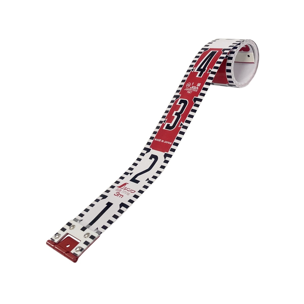 シンワ測定 ロッドテープ 3M 幅60mm クリアパック 77232