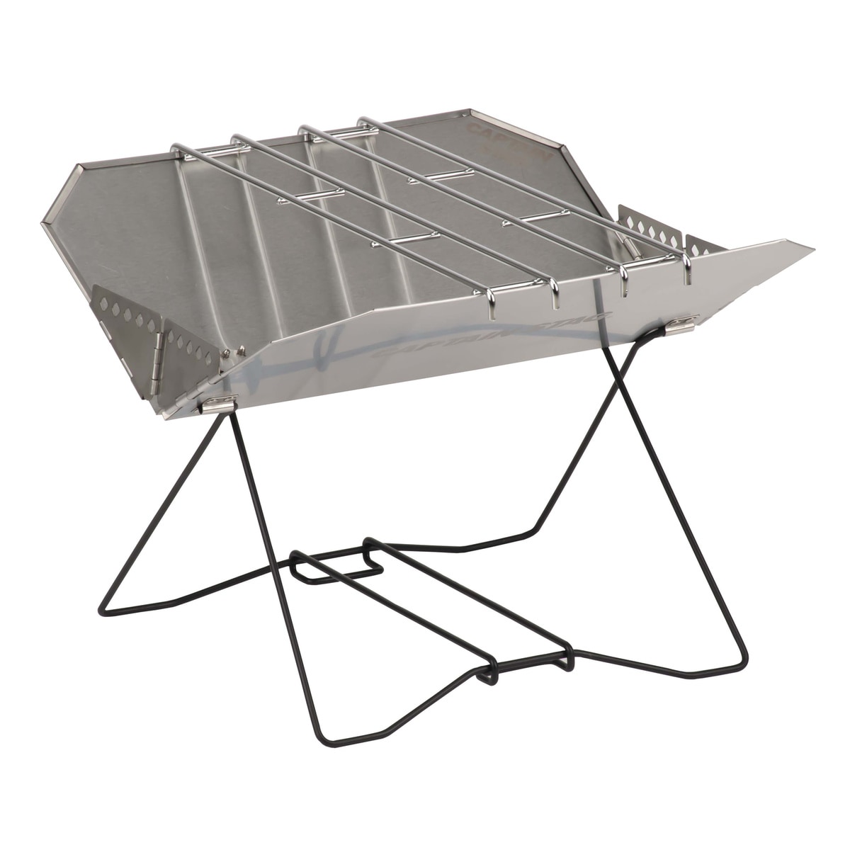 焚き火台セット(DCM焚き火台,CAPTAIN STAGトング,シート,吹き棒) 焚き火台セット(DCM焚き火台,CAPTAIN STAGトング,シート,吹き棒