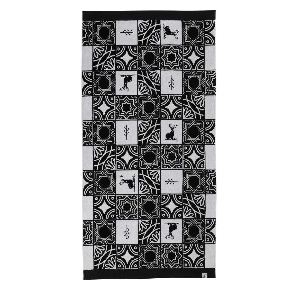 【送料無料】キャプテンスタッグ ビッグジャガードタオル・モロッカンタイルパターン UD-75