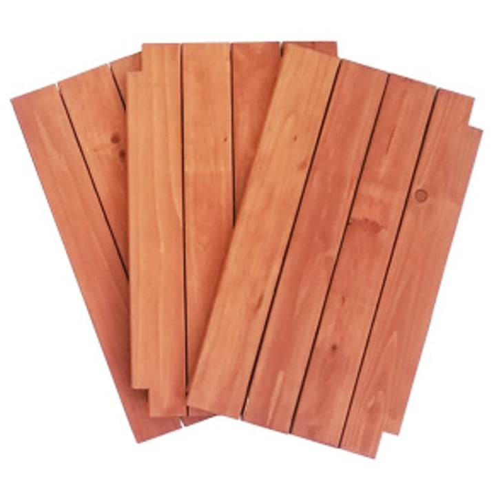 片屋根木製犬舎 Sサイズ用 底板 すのこ板 3枚組(右中左×各1) 犬小屋 パーツ アークランズ