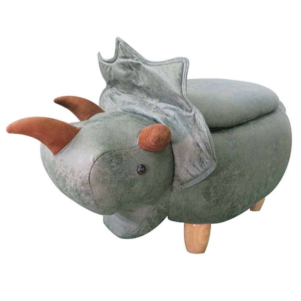 【送料無料】動物スツール 収納付 恐竜 アニマル チェア イス アークランズ