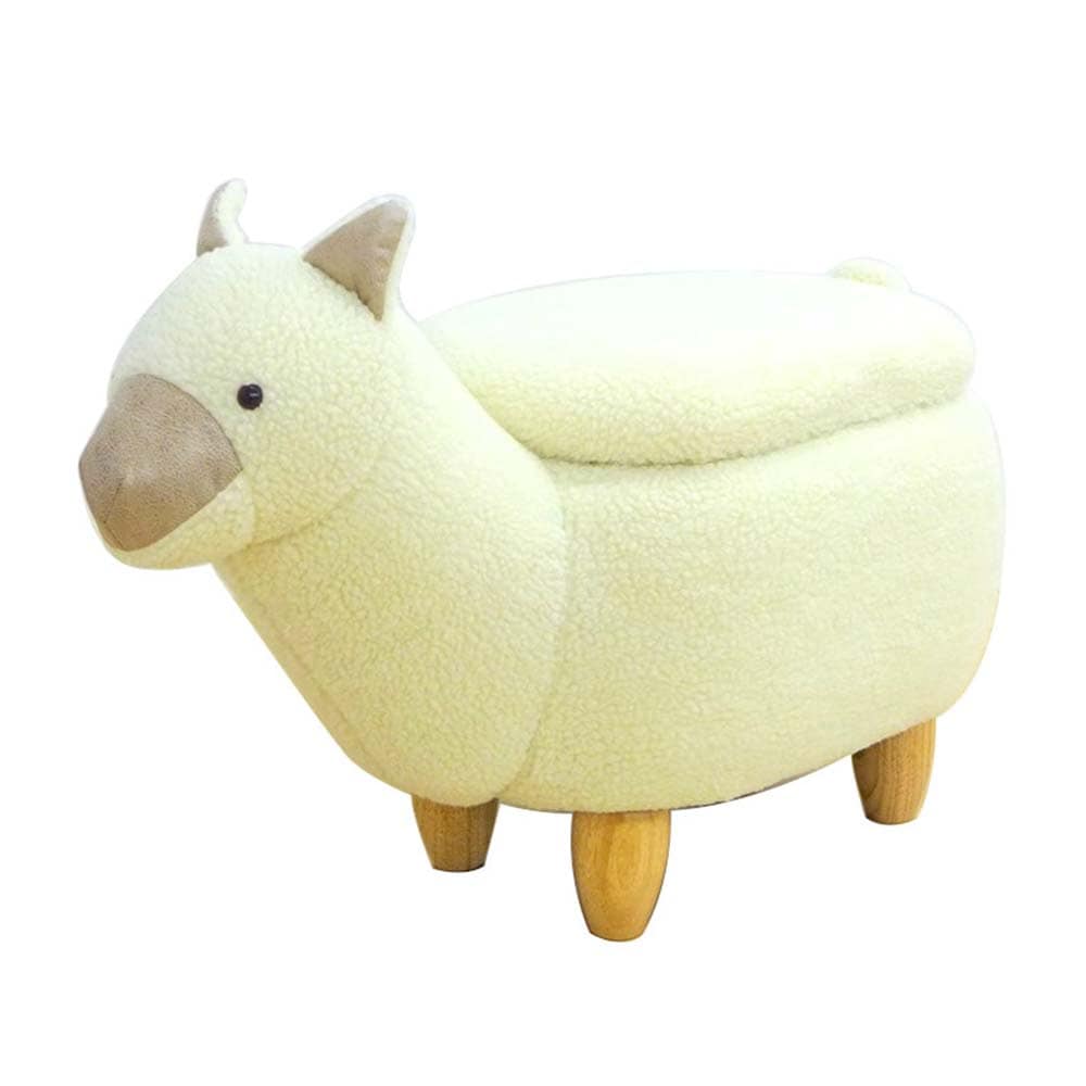 【送料無料】動物スツール 収納付 アルパカ アニマル チェア イス アークランズ