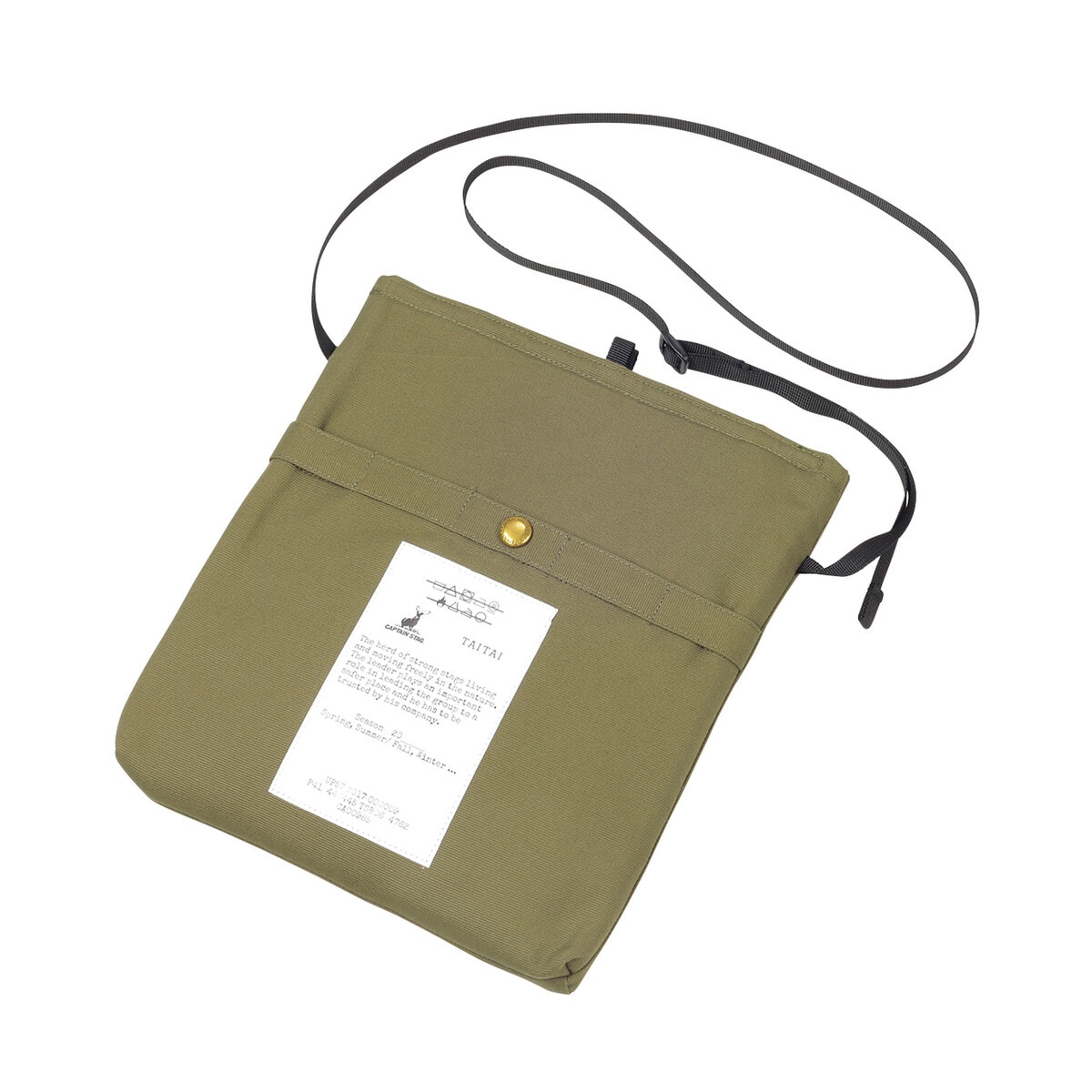 キャプテンスタッグ CF×TF クッカー＆クーラーサコッシュ オリーブ UL-2061