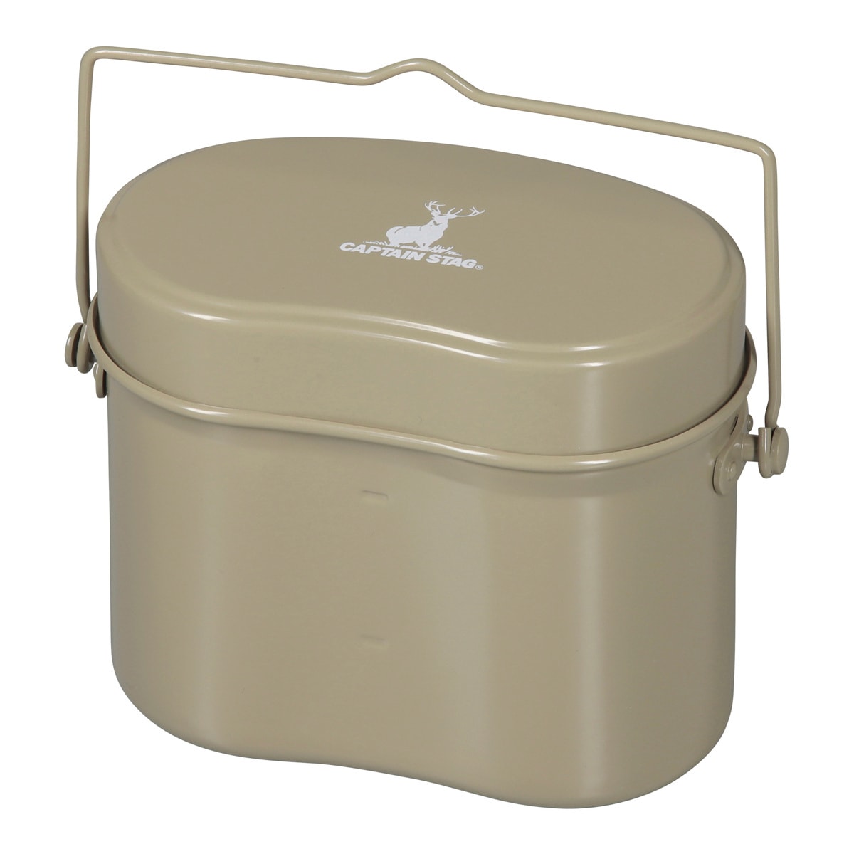 キャプテンスタッグ 兵式ハンゴー4合炊き カーキ UH-4119