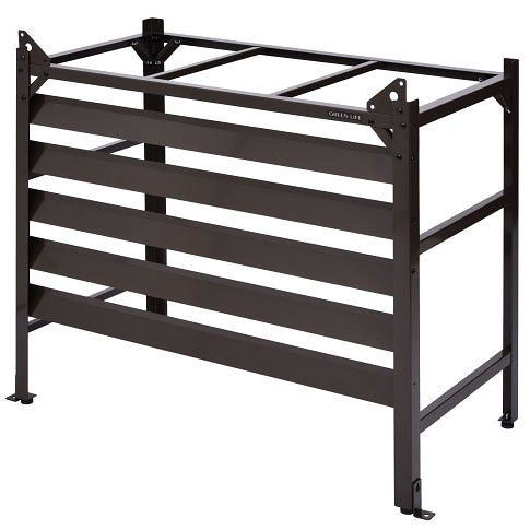 送料無料】タキロン 庭の流し 枕木調水栓柱（前出し） FVM 850 黒褐色