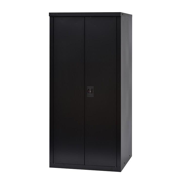 【送料無料】グリーンライフ 両扉式収納庫 フレキシブルストレージ 162 マットブラック FLS-162HT(MBK) 【メーカー直送・代引不可・置配不可】