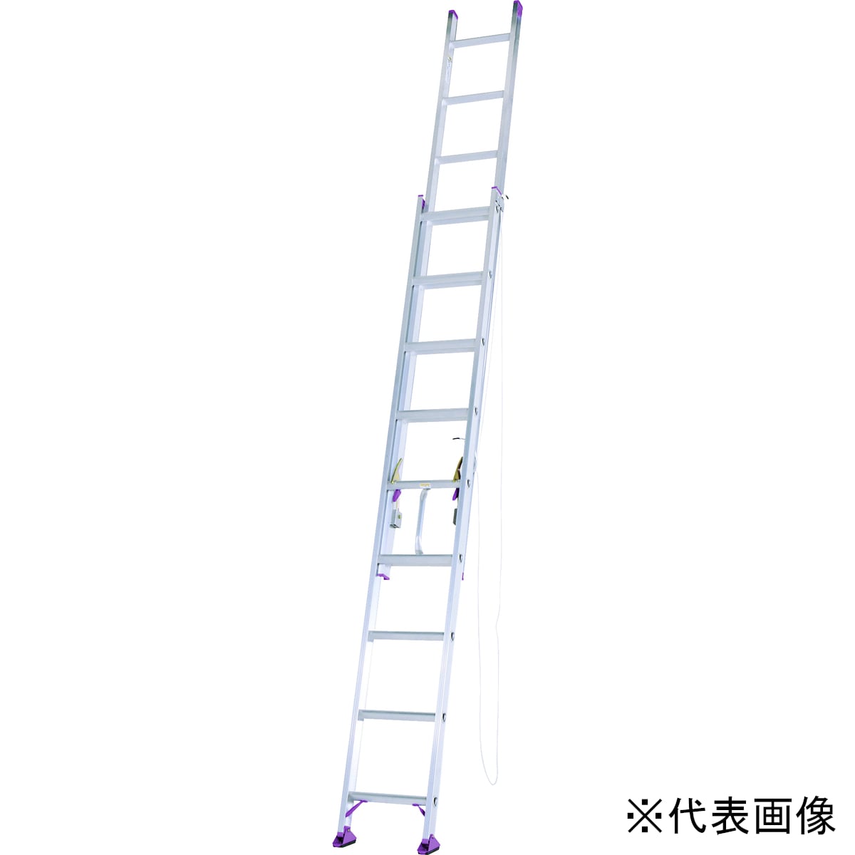 メーカー直送）（法人限定）アルインコ アルミ3連はしご つらかっ CX3-73
