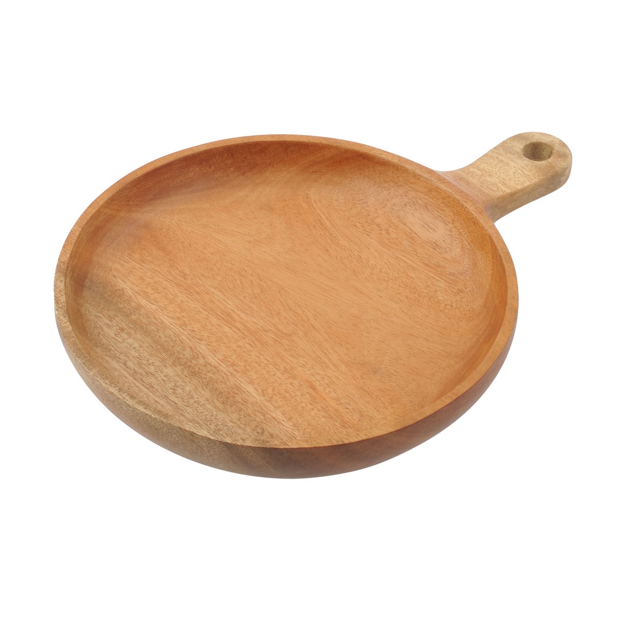 キャプテンスタッグ ウッドブレス ハンドル付プレート20cm UP-2680