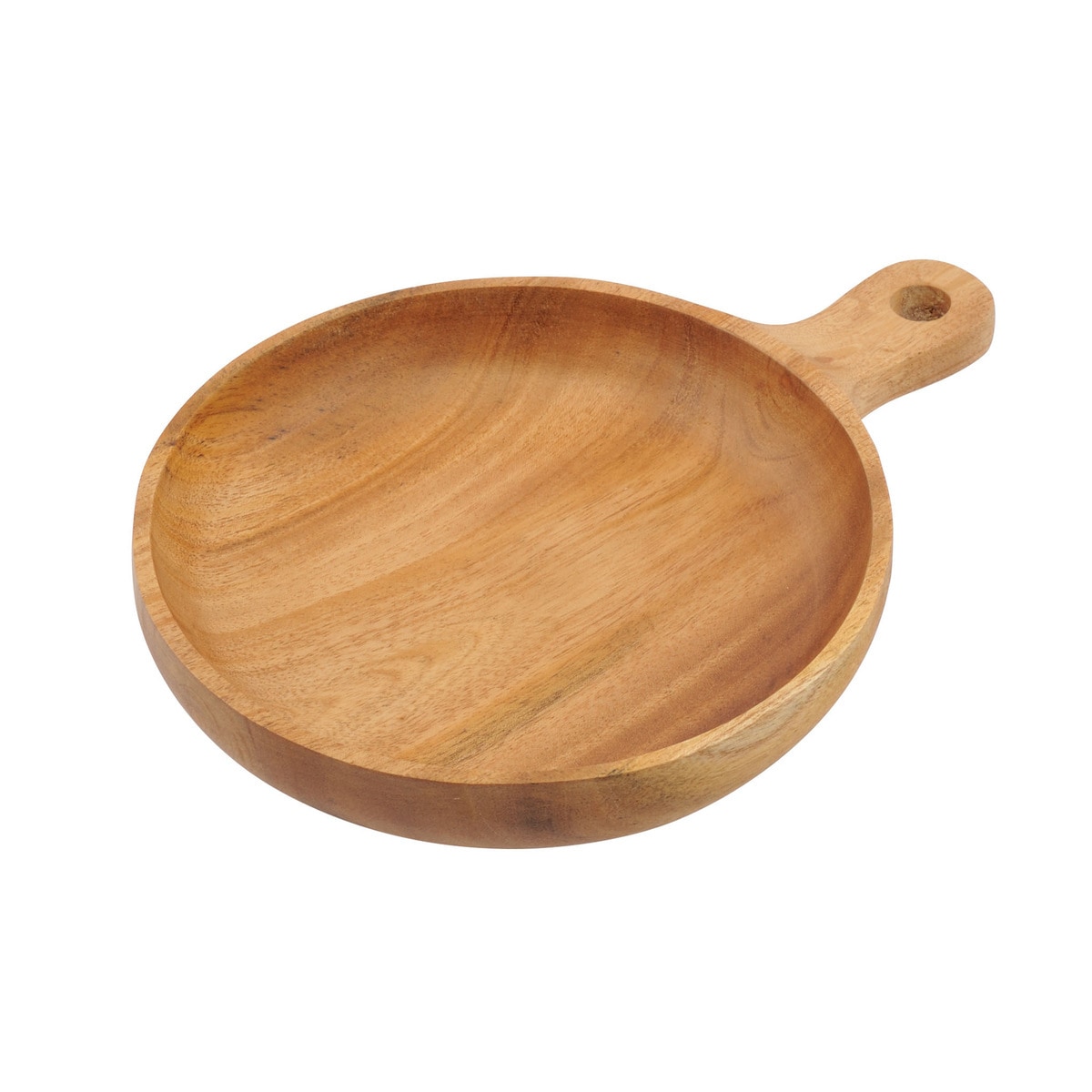 キャプテンスタッグ ウッドブレス ハンドル付プレート17cm UP-2681