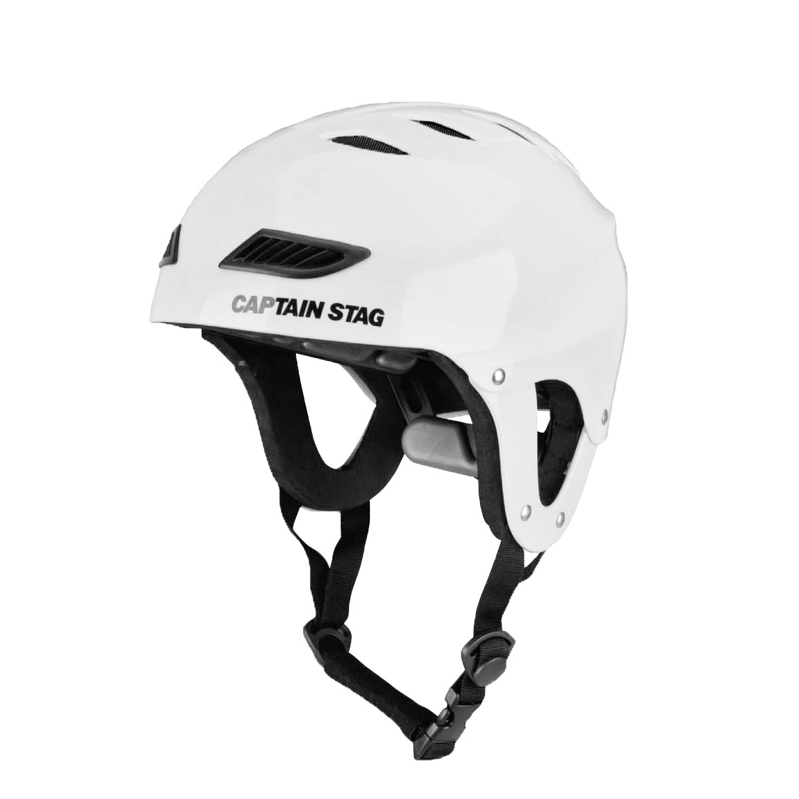 【送料無料】キャプテンスタッグ スポーツヘルメットEXキッズ ホワイト US-3219