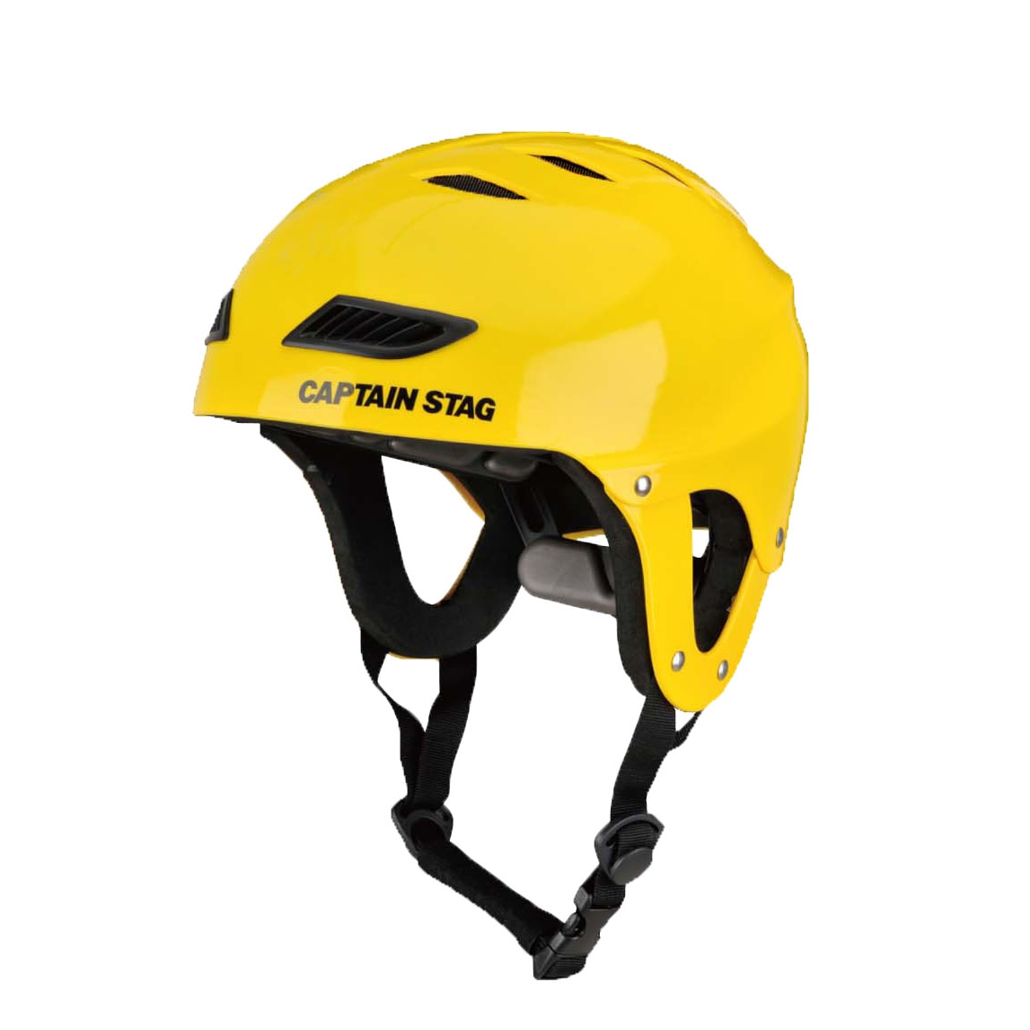 【送料無料】キャプテンスタッグ スポーツヘルメットEXキッズ イエロー US-3220