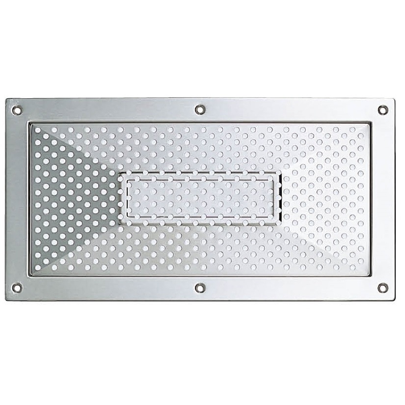 宇佐美工業 軒天換気孔 匠 シルバー 小 125×275mm UK-N1530-S