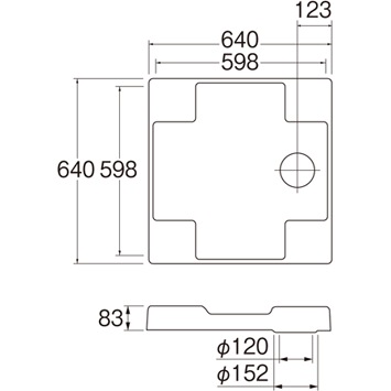 送料無料】サンエイ SANEI 洗濯機パン H5410-640 | 水廻り・水道用品