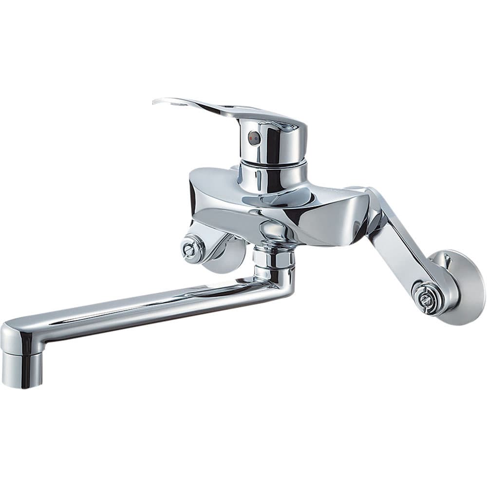 K1700D-4UR-13 シングル混合栓 SANEI 三栄水栓 SANEI シングル混合栓《混合栓/壁付シングルレバー式