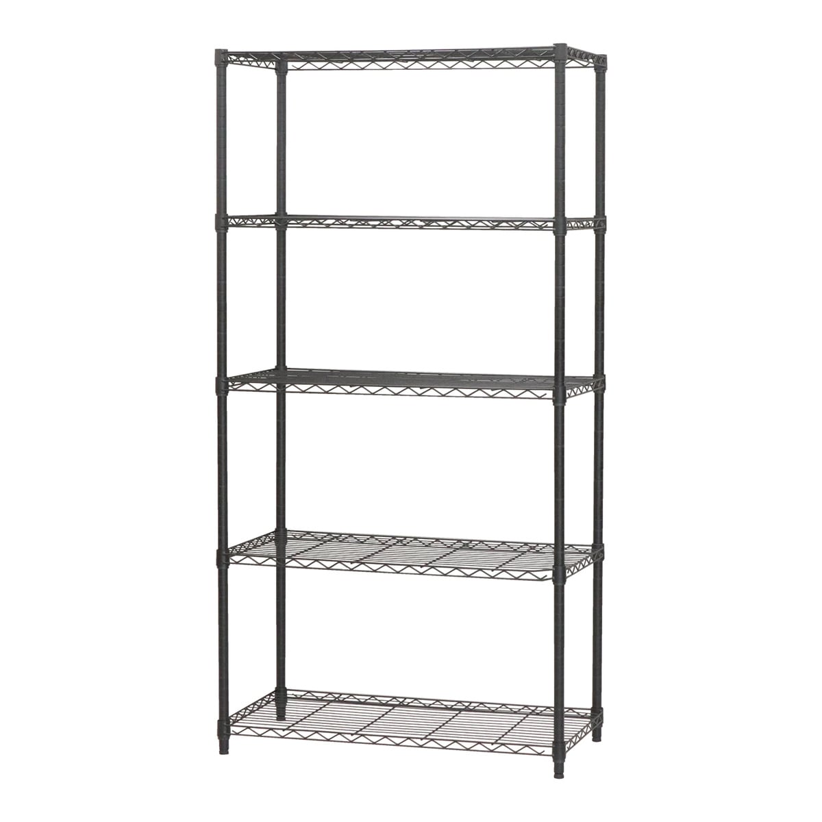 送料無料】エイ・アイ・エス ネーロ スチールラック 4段 幅60