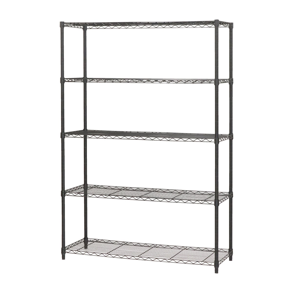 送料無料】エイ・アイ・エス ネーロ スチールラック 5段 幅120×奥行45