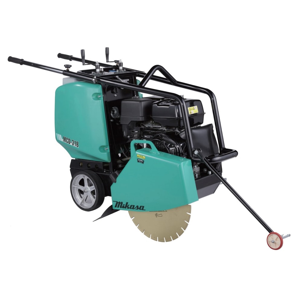 【送料無料】【法人限定】三笠産業 コンクリートカッター MCD-318HS 【メーカー直送・代引不可・置配不可】