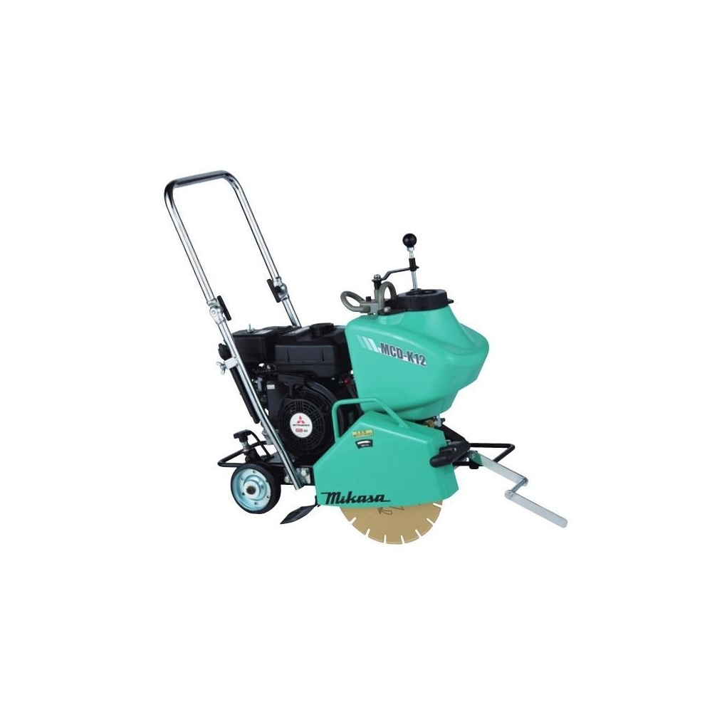 【送料無料】【法人限定】三笠産業 コンクリートカッター MCD-K12MS 【メーカー直送・代引不可・置配不可】