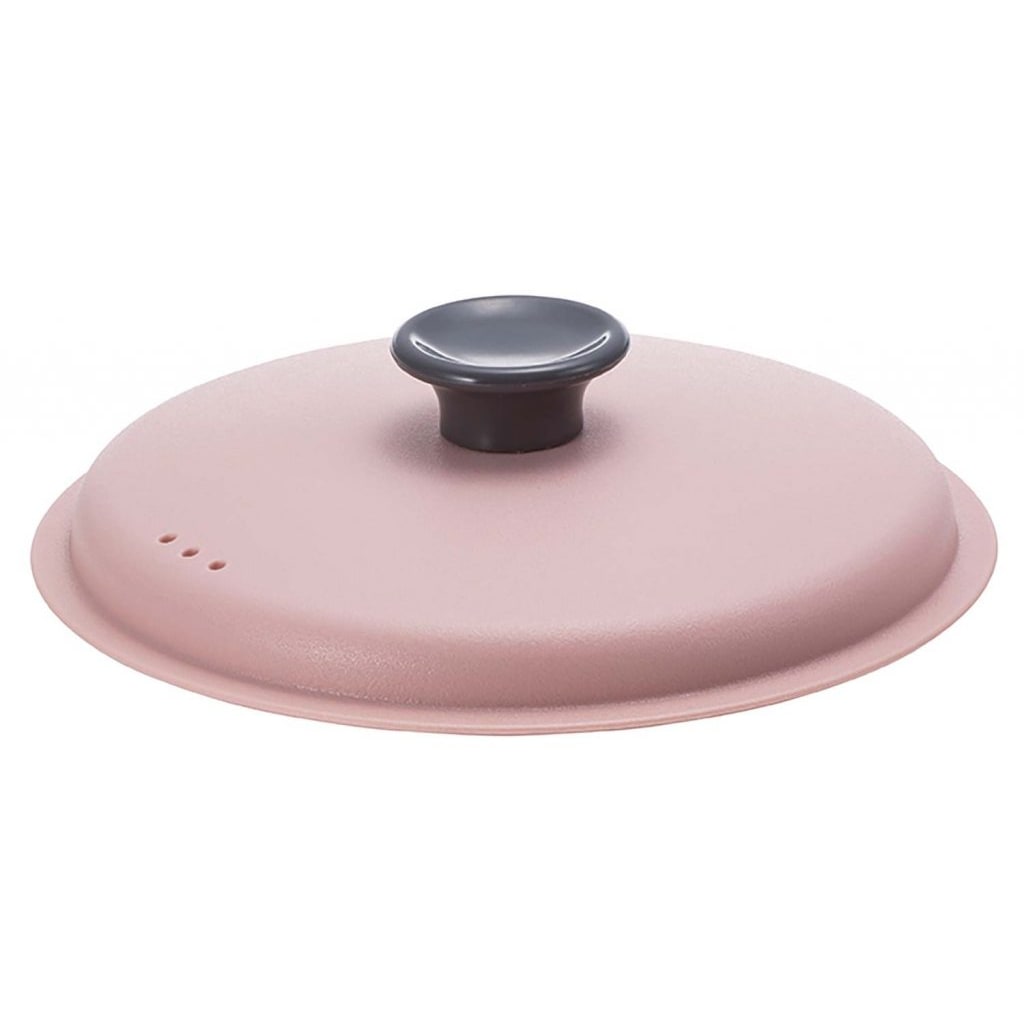 ベストコ 耐熱ガラス調理鍋 電子レンジ＆オーブン対応 1.5L ピンク