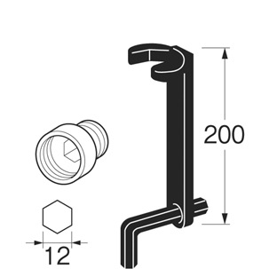 サンエイ SANEI ナット締付工具 R353 | 水廻り・水道用品,各種工具