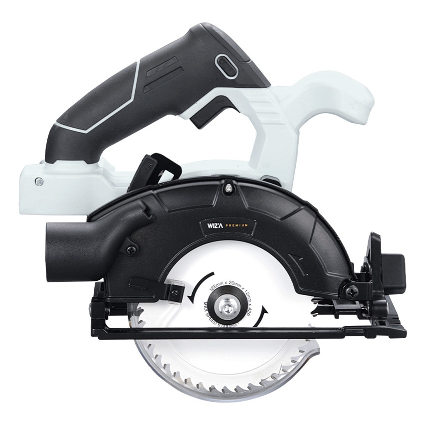 【送料無料】ウイザ WIZA 18V 充電式丸鋸125mm WZ-18CS 本体のみ アークランズ