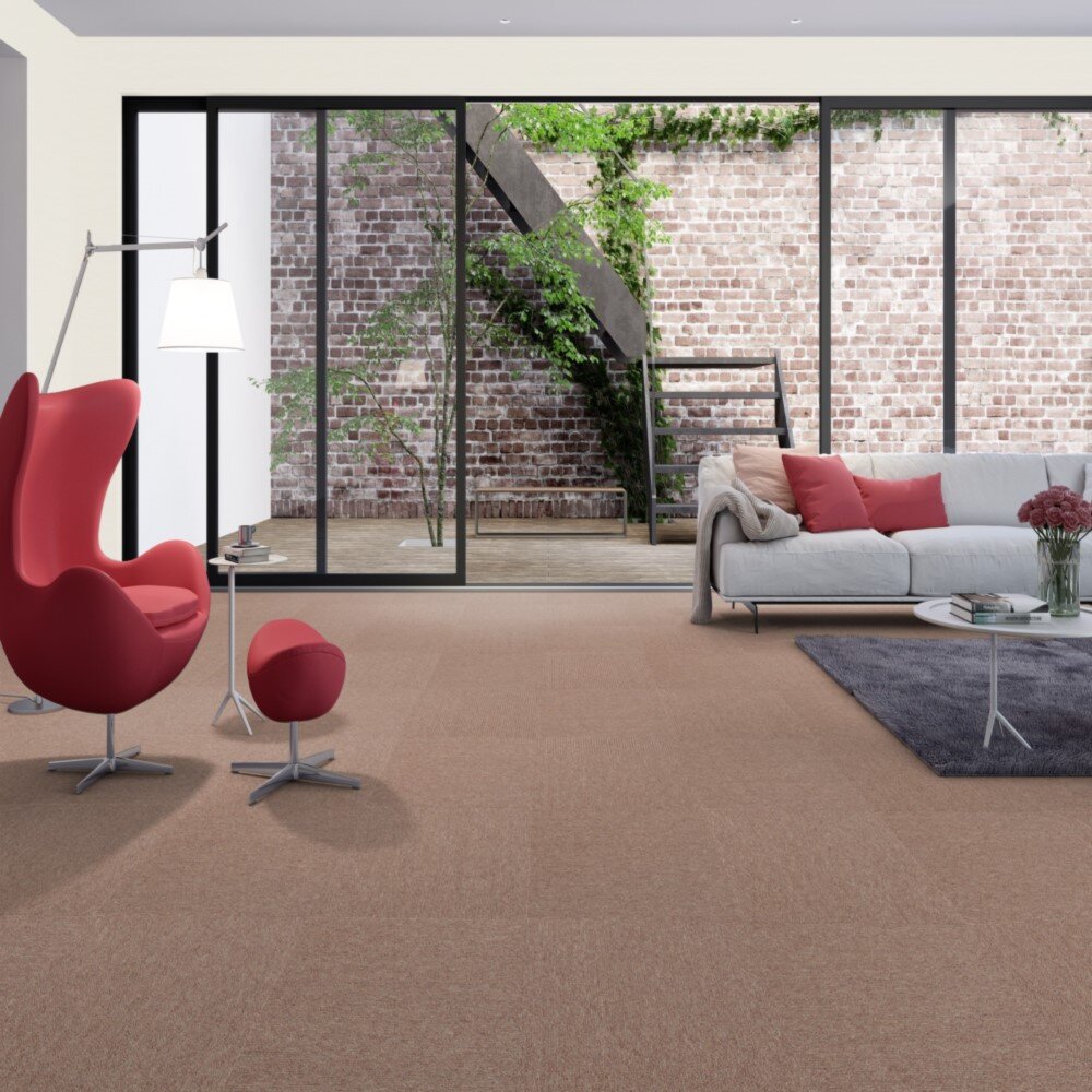 送料無料】東リ タイルカーペット ゴールド TG-1707HC17 ×16枚 ケース