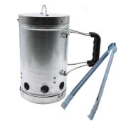 送料無料】グリーンライフ 火おこし兼用火消しつぼ 火消し壺 HOT-150