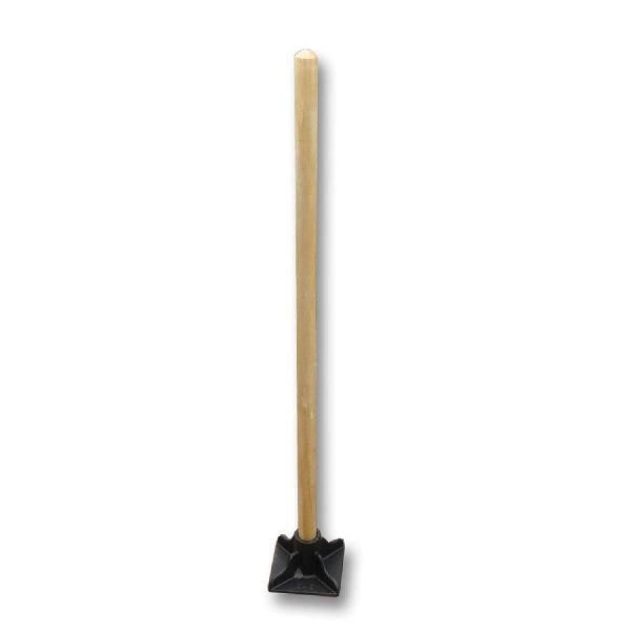 送料無料】サンカ アスファルトタンパー木柄 250×250 TW-0056 | 工具 