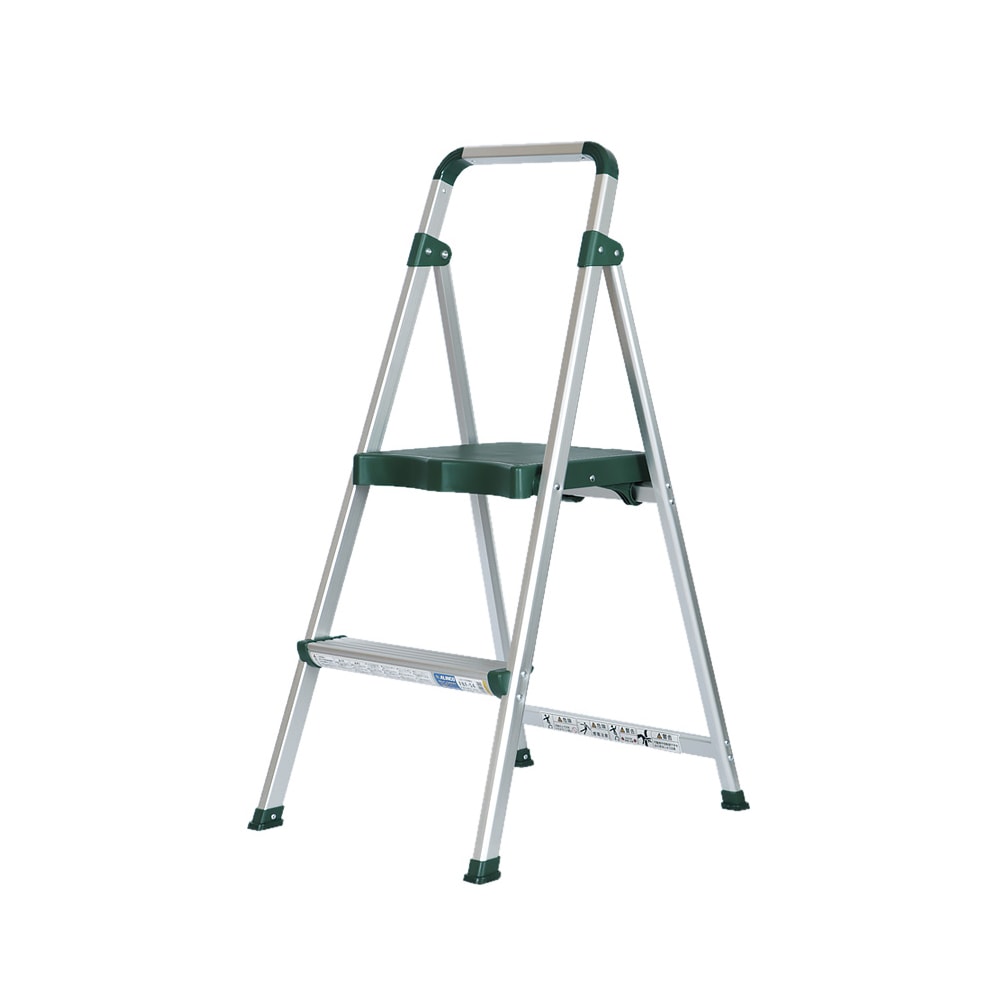 【送料無料】アルインコ アルミ手摺付き踏み台2段 FBF54 【メーカー直送・代引不可・置配不可】