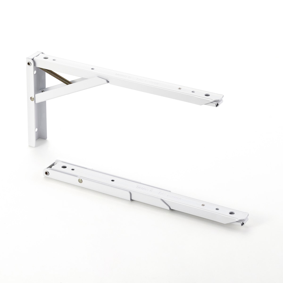 田邉金属工業所 TANNER タッチポン 300ミリ 白 2本1組