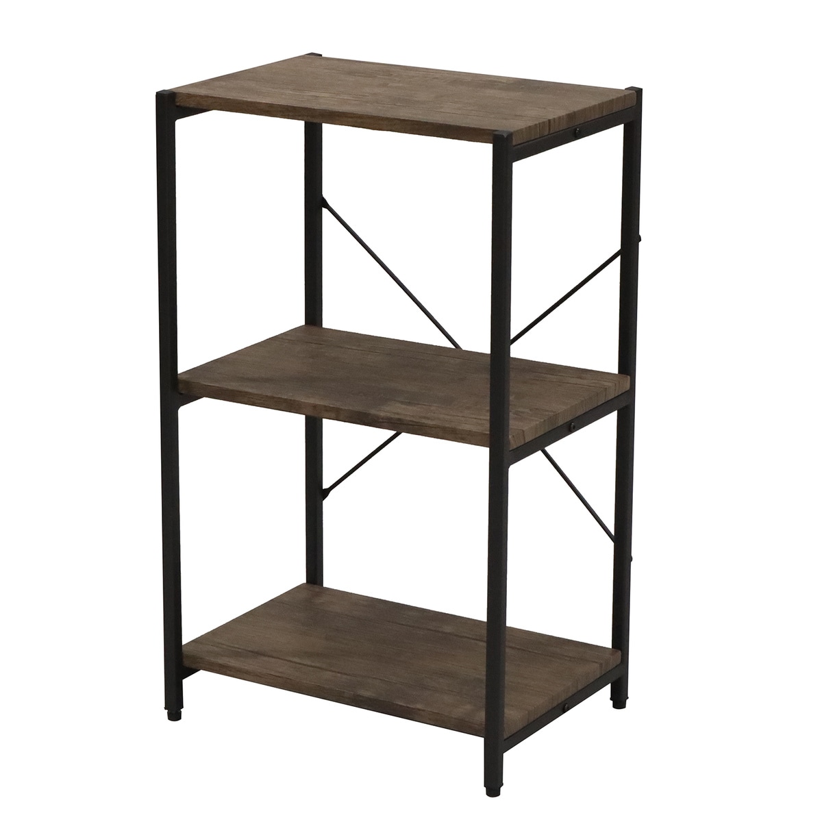 送料無料】エイ・アイ・エス ブロンクス 四段ラック ブラウン ABX-200