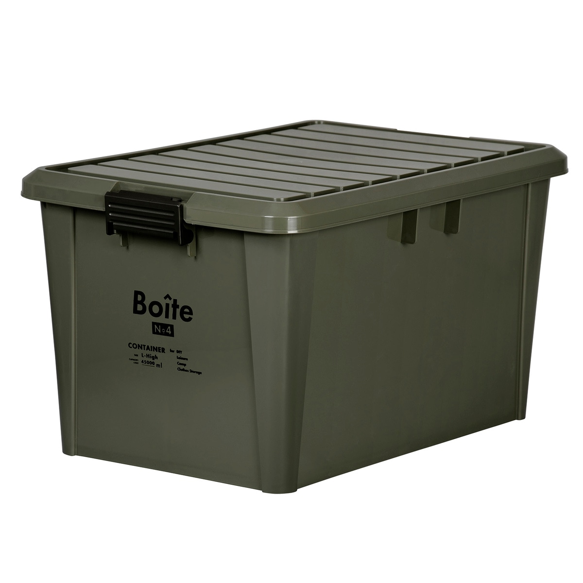 グリーンパル BoiteコンテナL ロー カーキ MA-4007 | 工具,工具箱