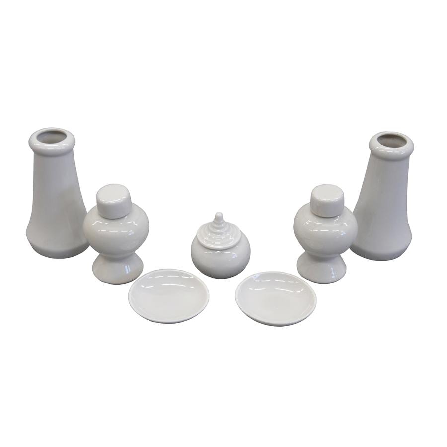 【送料無料】エイ・アイ・エス 神棚 神具セット 中 【メーカー直送・代引不可・置配不可】