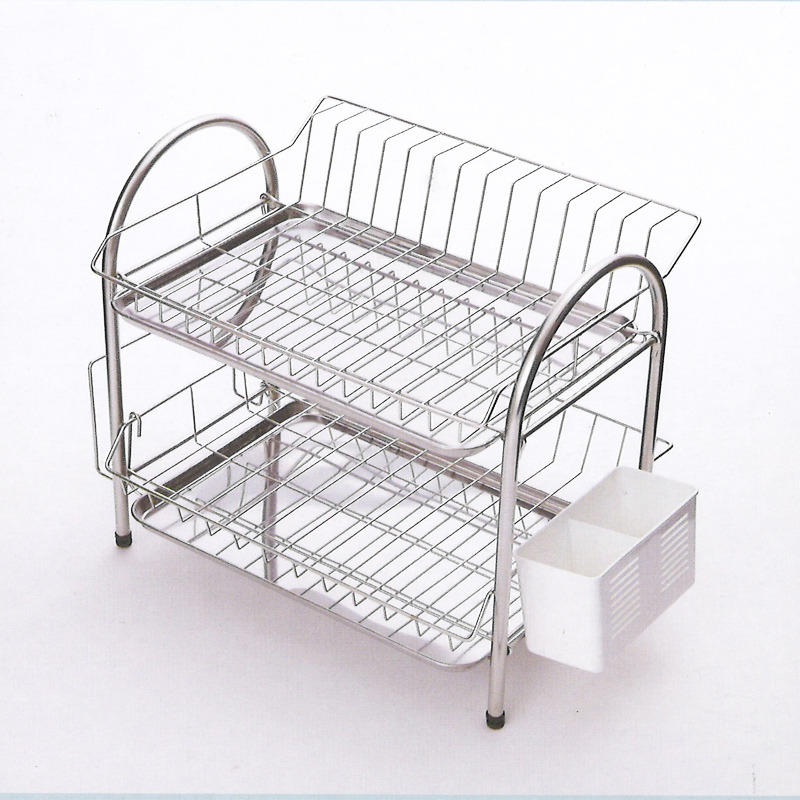 ステンレス（水切りラック）２段 ステンレス水切りラック 2段 アークランズ | キッチン・調理器具