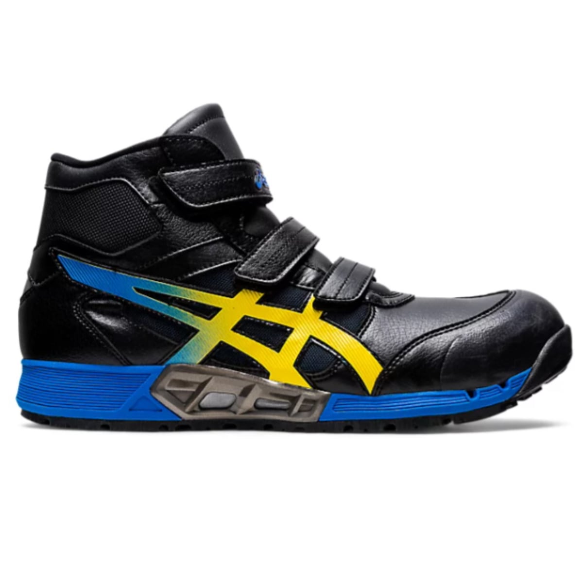 送料無料】アシックス 安全靴 ウィンジョブ CP308 AC ブラック×ヴァイ