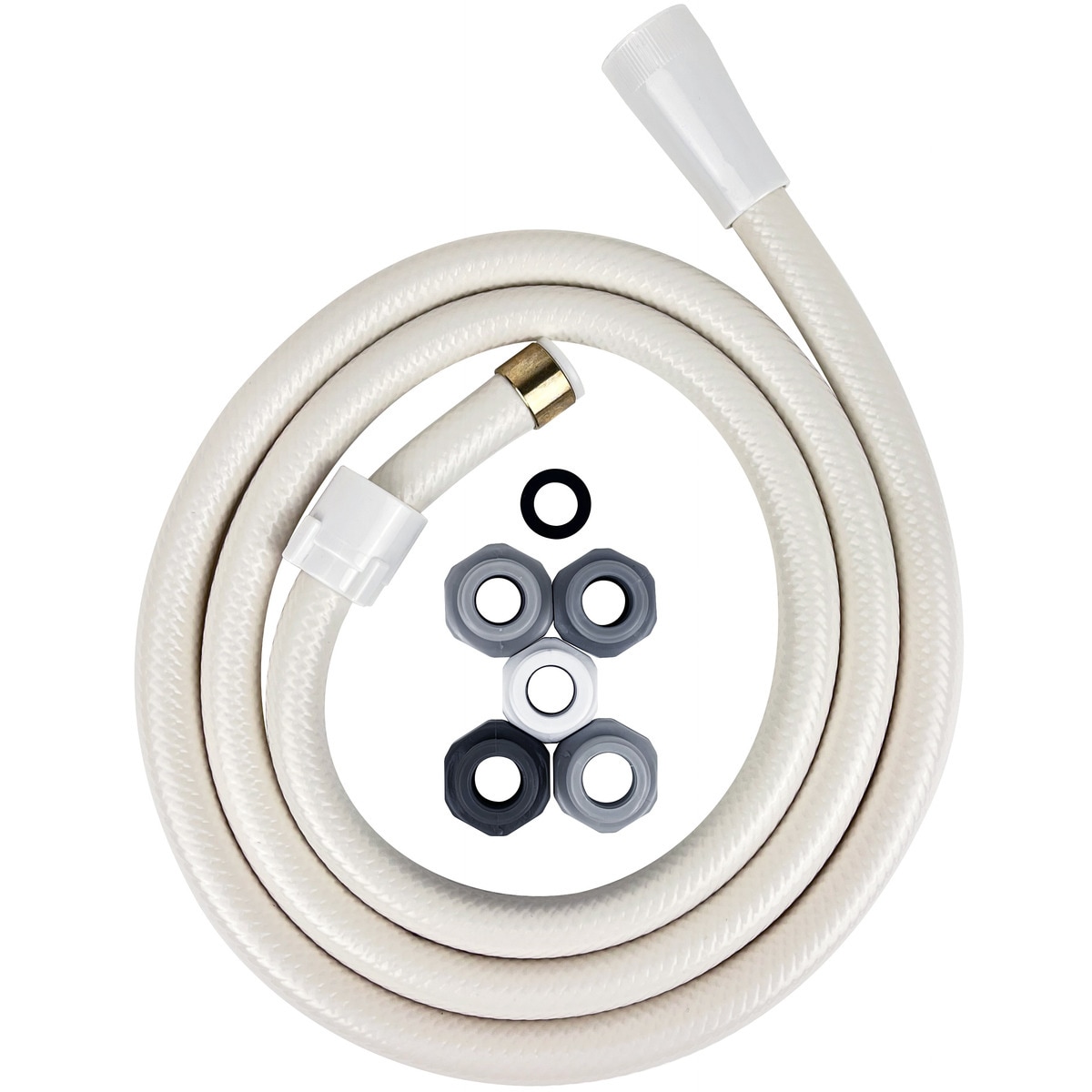 メーカー欠品中 次回3月中旬入荷予定です シャワーホース 約1.6m アイボリー アークランズ