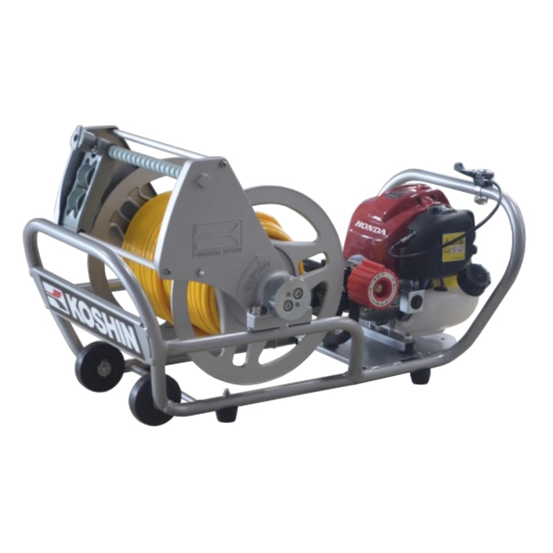 送料無料】工進 エンジン式小型動噴 吐出ホースΦ6×50m MS-ERH50 【大型 