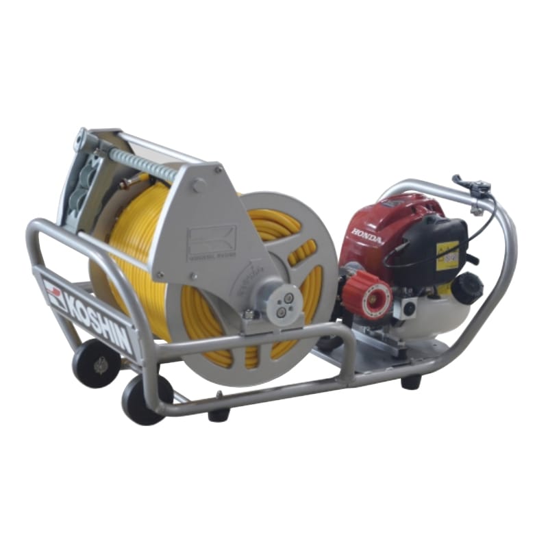 【送料無料】工進 エンジン式小型動噴 吐出ホースΦ6×100m MS-ERH100 【大型便・時間指定不可】