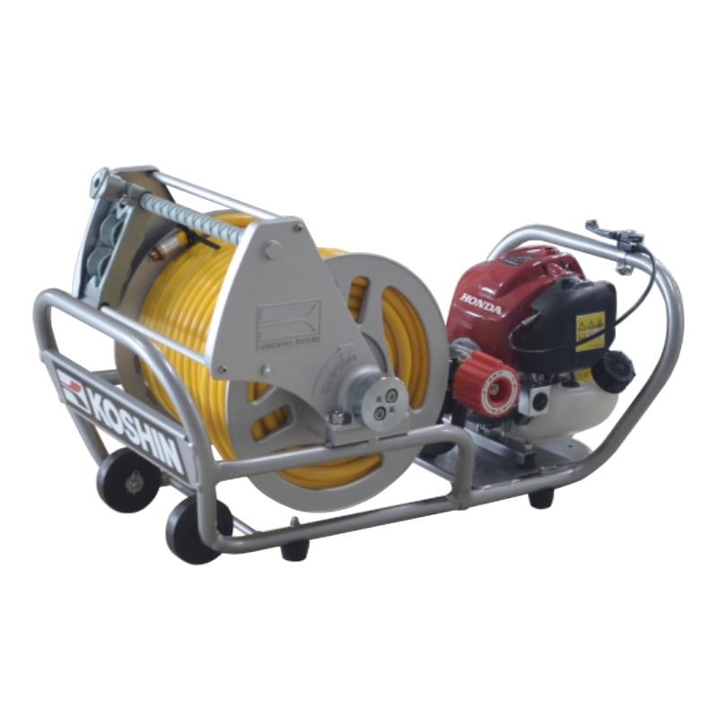 【送料無料】工進 エンジン式小型動噴 吐出ホースΦ8.5×50m MS-ERH50H85 【大型便・時間指定不可】