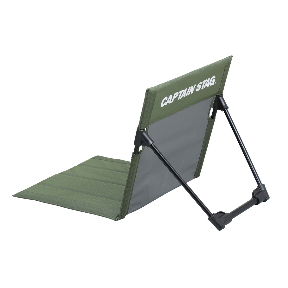 キャプテンスタッグ アウトドアチェア フィールド座椅子 オリーブ 2個 送料無料】キャプテンスタッグ フィールド座椅子 オリーブ UC