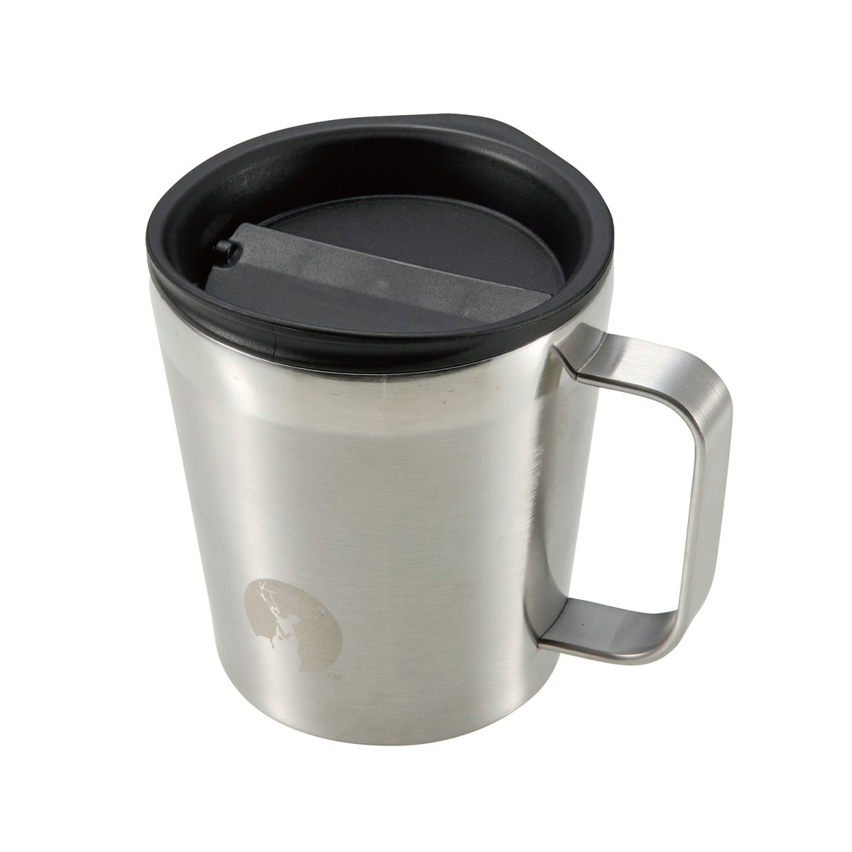 キャプテンスタッグ ヌードルインマグ450 シルバー UE-3566