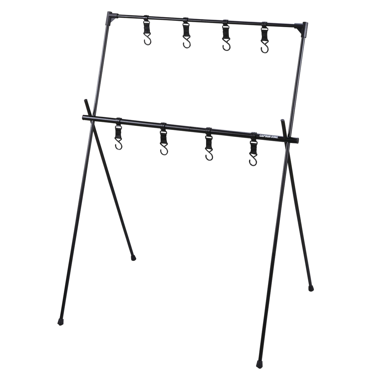 【送料無料】キャプテンスタッグ トレッカー フィールドハンガーラック 2段 UC-1853