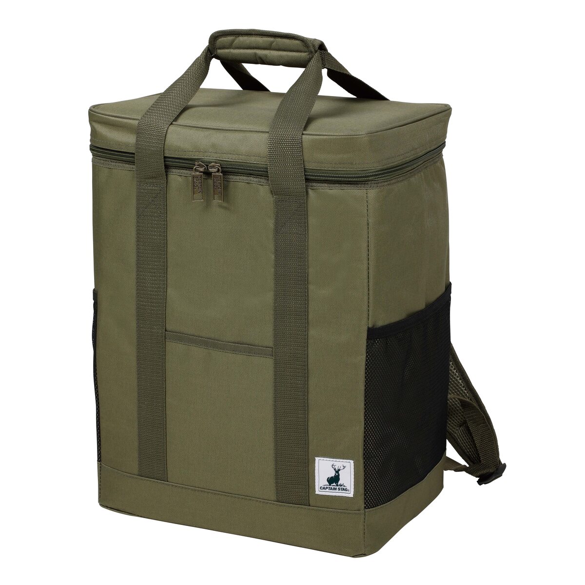 【送料無料】キャプテンスタッグ CS リュック型クーラーバッグ オリーブ UE-620