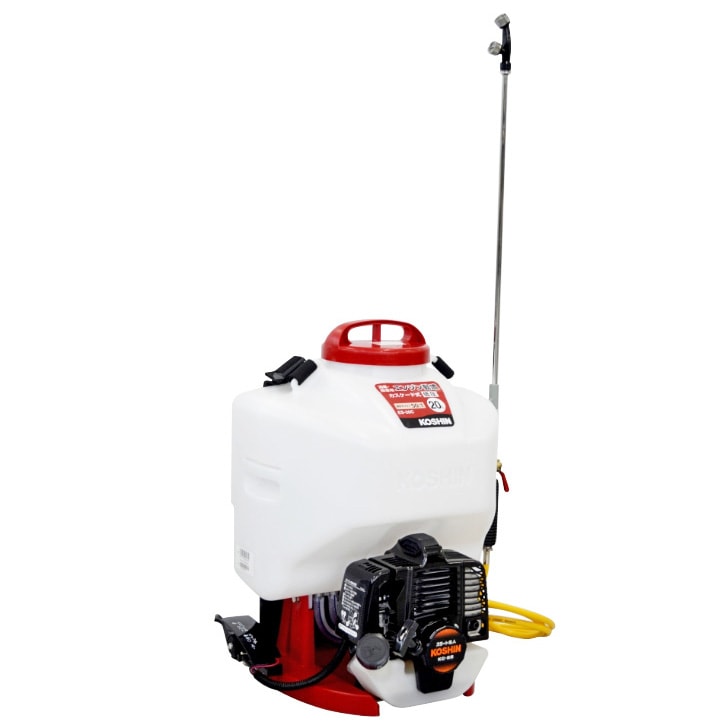 送料無料】工進 エンジン動噴ガーデンスプレーヤー カスケード式 20L 